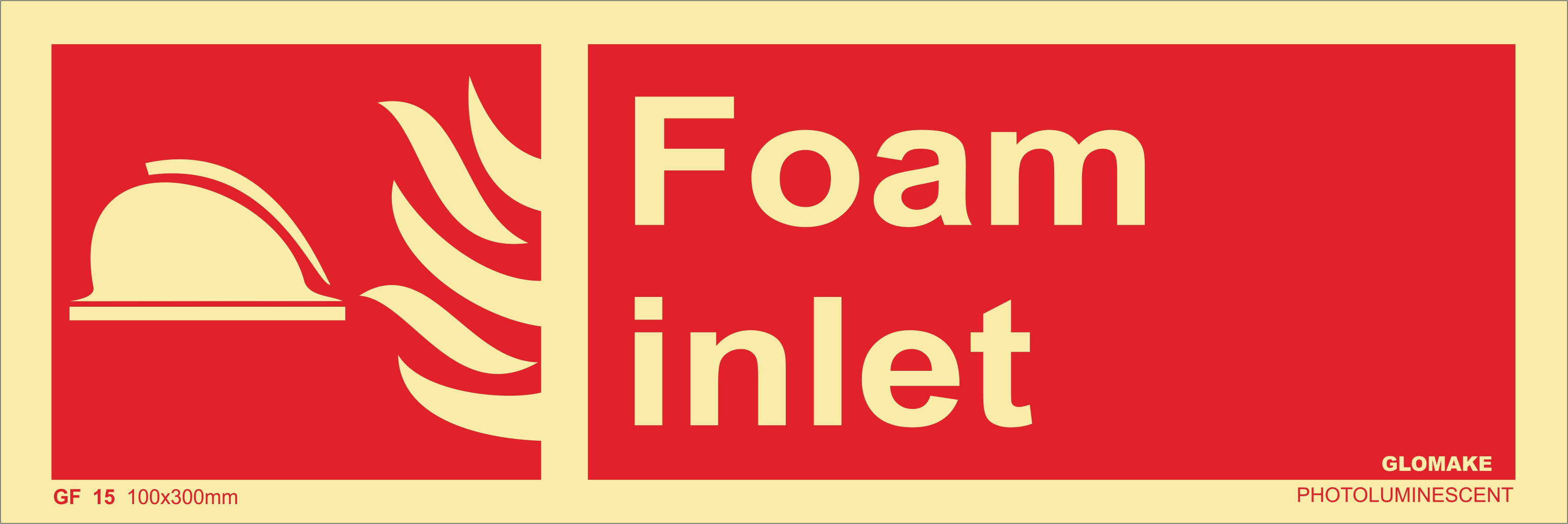 FOAM INLET 
(GF 15)